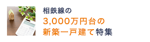 相鉄線の“3,000万円台の新築一戸建て特集”