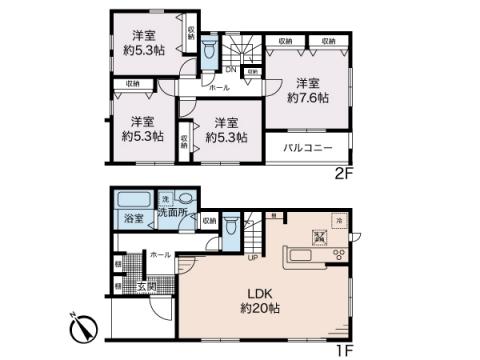 横浜市旭区白根５丁目　新築戸建