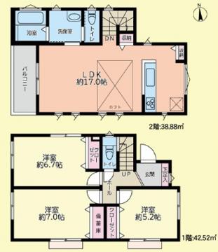 横浜市旭区中沢２丁目新築戸建