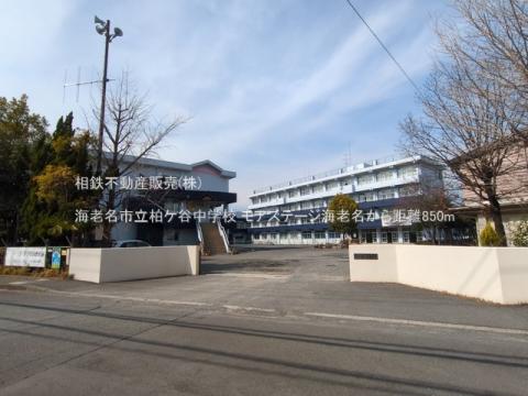 海老名市立柏ケ谷中学校(2025年3月)