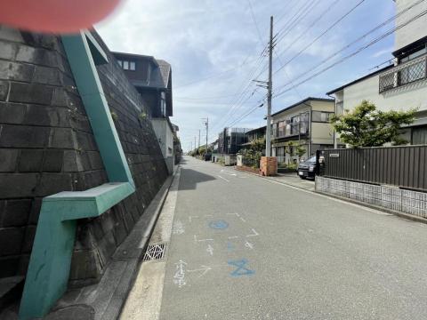 東側は尾月第一公園です(2023年4月)