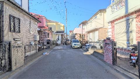 前面道路含む現地写真