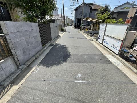 前面道路含む現地写真