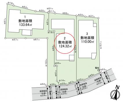 横浜市瀬谷区瀬谷２丁目新築戸建　全３棟　(２号棟)