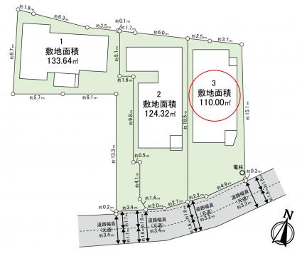 横浜市瀬谷区瀬谷２丁目新築戸建　全３棟　(３号棟)