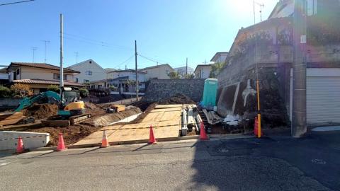 旭区万騎が原土地（№Ａ/全２宅地）　建築条件なし